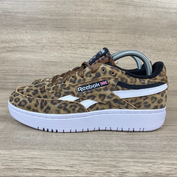 Reebok Club C Double Revenge Leopard Women Shoes - Picture 3 of 7